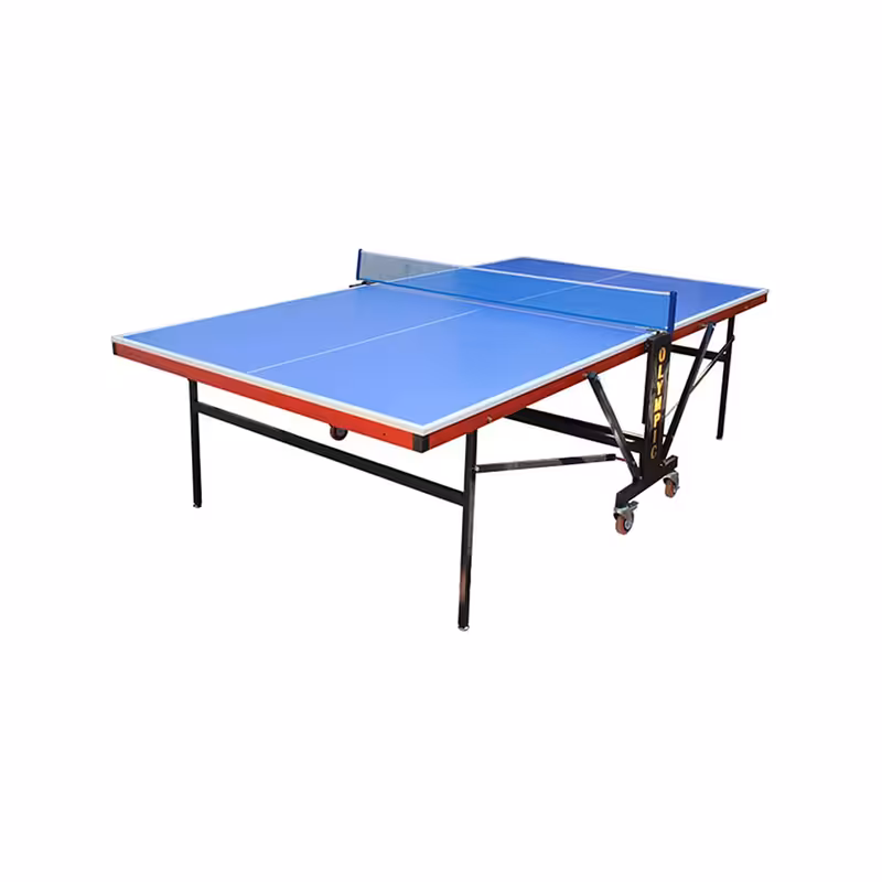 میز پینگ پنگ 4 چرخ تاشو ملامینه المپیک مدل D2