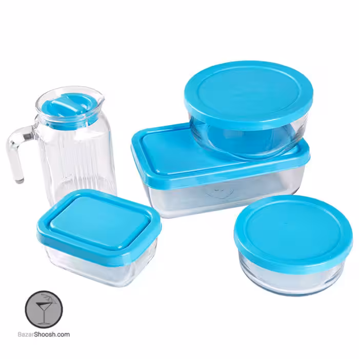 ست 5 تکه نگهدارنده مواد غذایی فریگور پاشاباغچه کد 98066