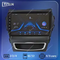 مانیتور اندروید هیوندای سانتافه 16-1 (2018-2013) تیتان با گارانتی یکساله