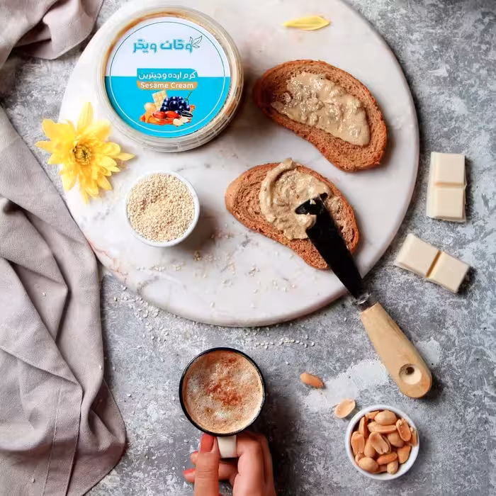 کرم ارده 4مغزوجیترین(300گرمی)وگان ویگر