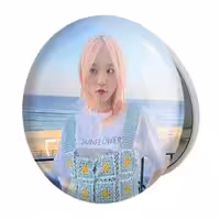 آینه جیبی خندالو طرح یوکی گروه جی آیدل GIdle مدل تاشو کد 19512