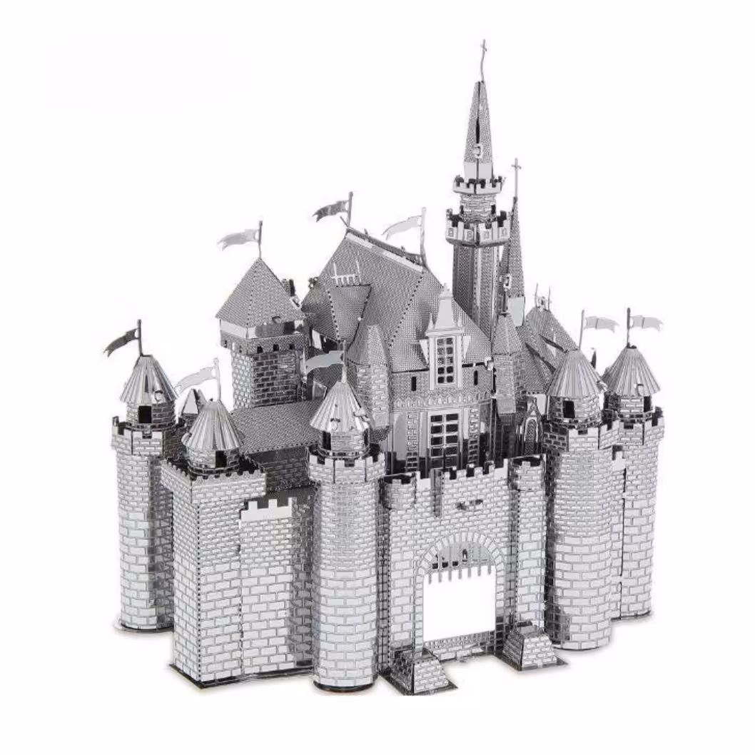 پازل فلزی سه بعدی مدل قلعه