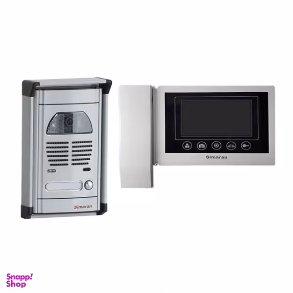 آیفون تصویری سیماران مدل HS43M100V1F مجموعه 2 عددی