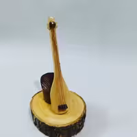 سه تار مینیاتوری چوبی