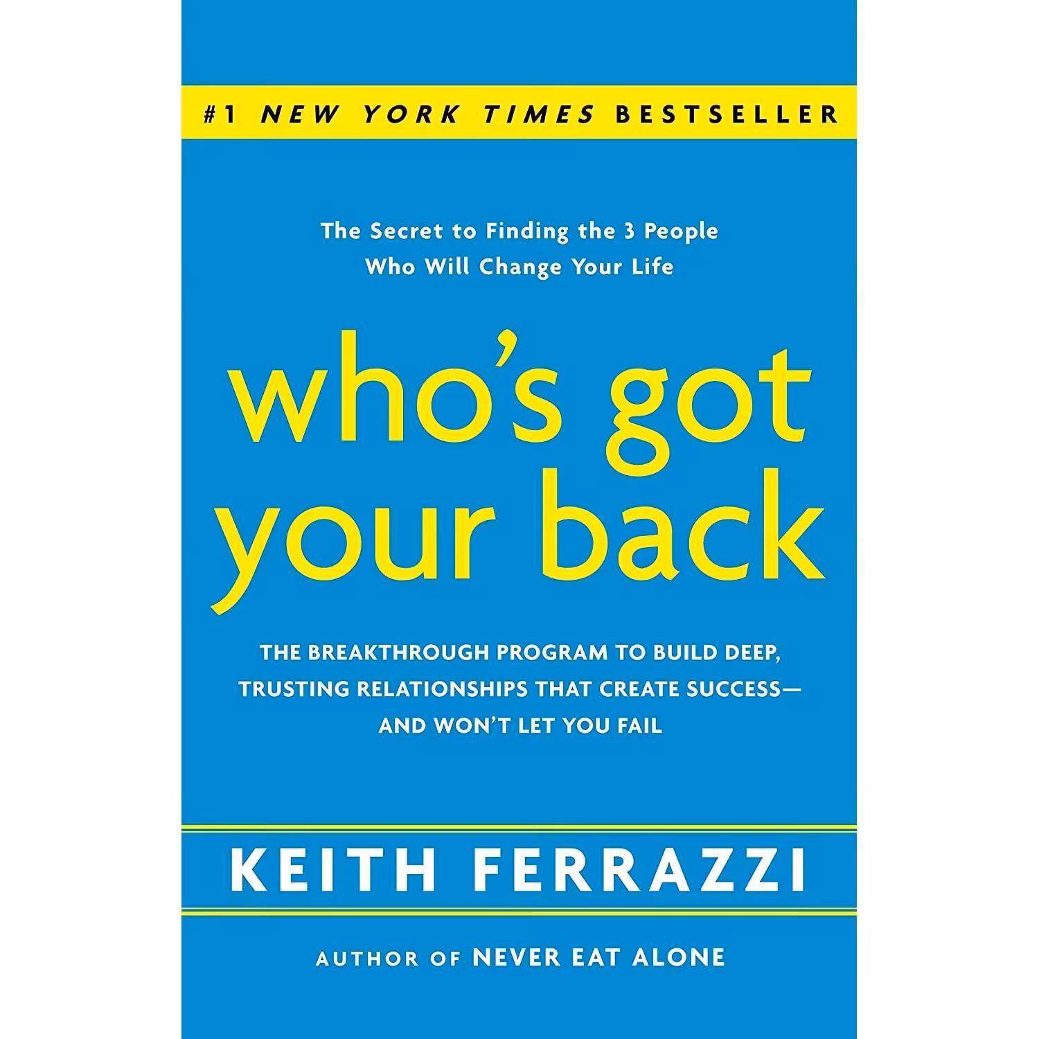 کتاب زبان اصلی Whos Got Your Back اثر Keith Ferrazzi انتشارات Currency