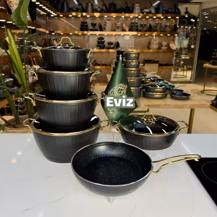 سرویس قابلمه 11 پارچه EVIZ PLUS مدل ویولا