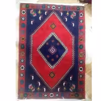 فرش دستباف قالی کلاردشت طرح جنگلی کد Far07