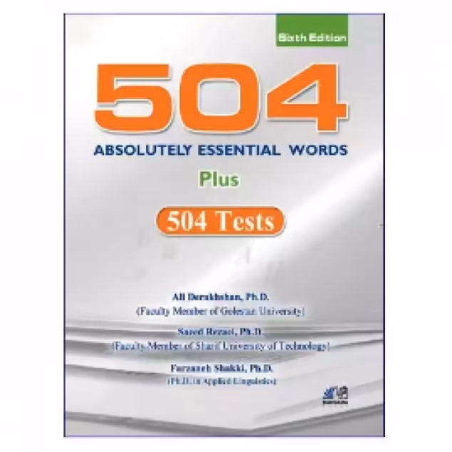 504 واژه بر علاوه 504 تست ویراست جدید کتاب