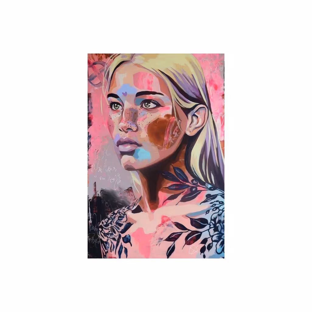 تابلو اکلریک چهره مدل115