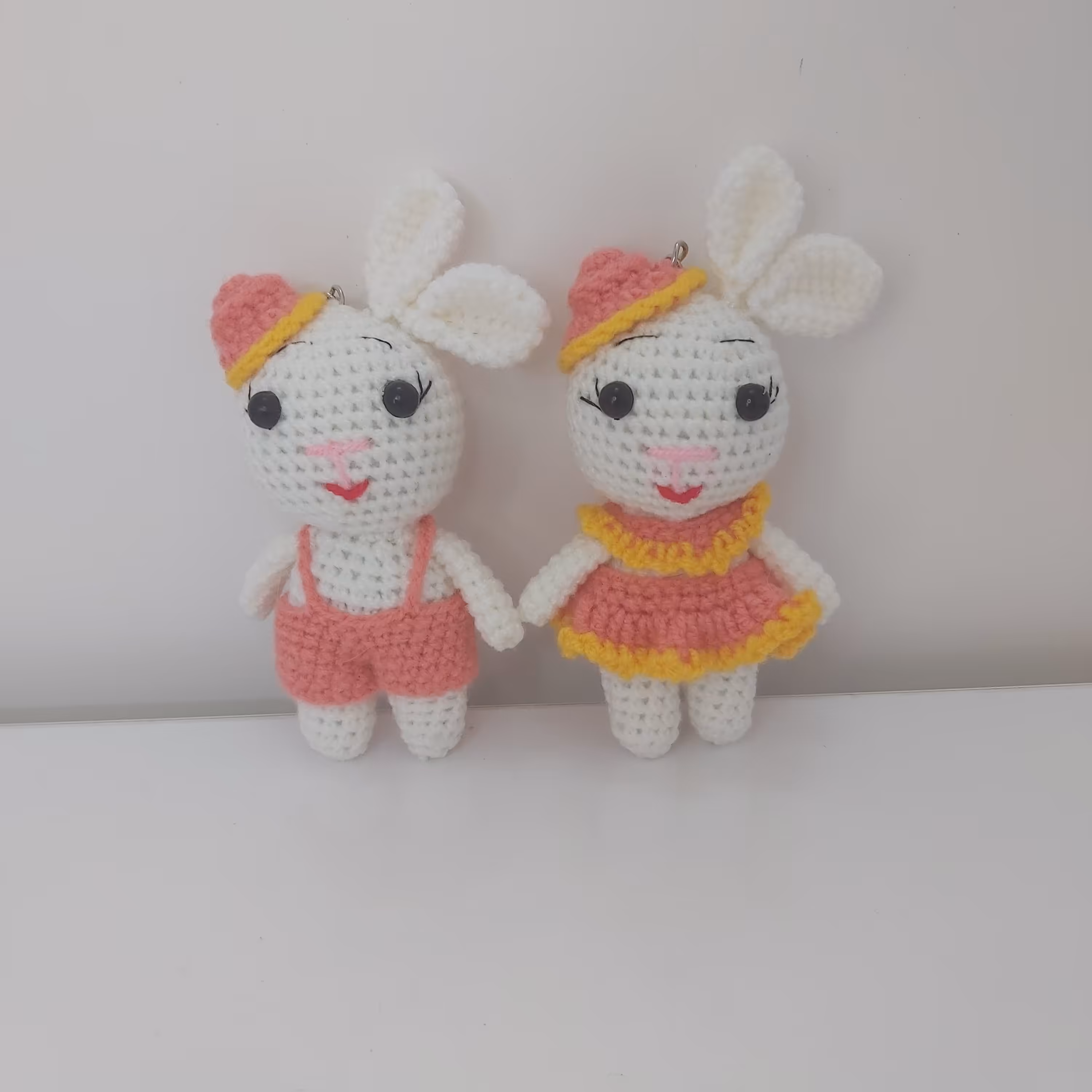 بافتنی زوج خرگوش