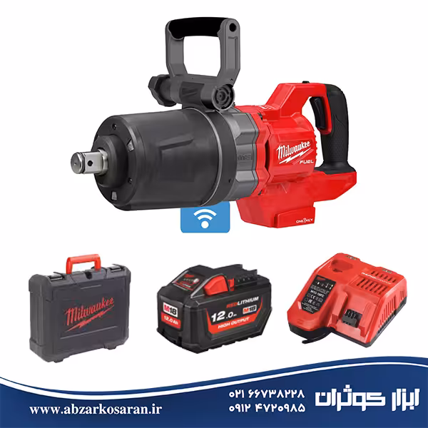 آچار بکس 1 اینچ میلواکی Milwaukee مدل M18ONEFHIWF1DS-121C