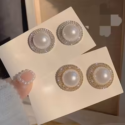 گوشواره مرواریدی