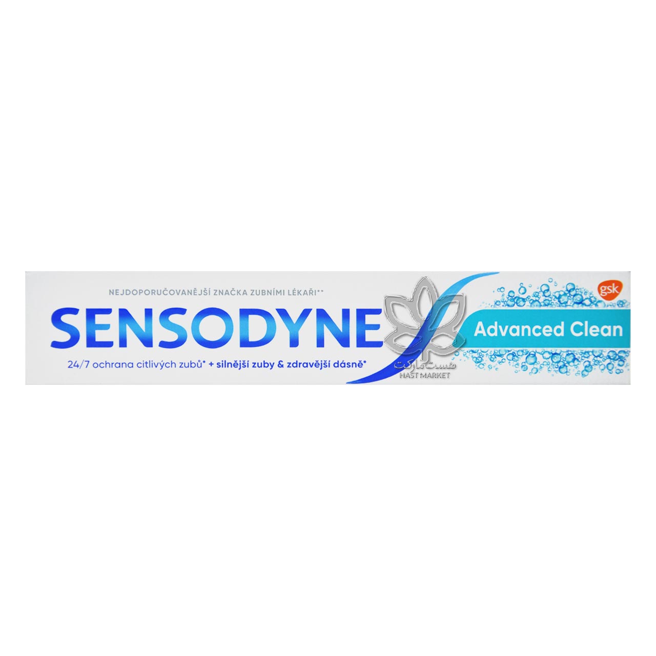 خمیر دندان پاک کننده قوی ( ادونس کلین ) 75 میل سنسوداین - sensodyne