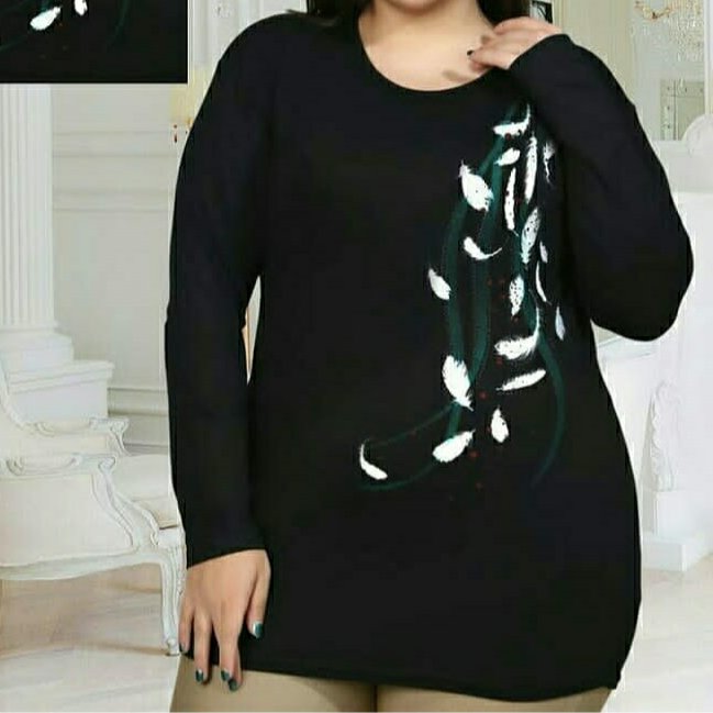 تونیک آستین بلند سایز بزرگ زنانه
جنس ویسکوز 100درصد
مناسب تا سایز 50
رنگبندی تک رنگ مشکی