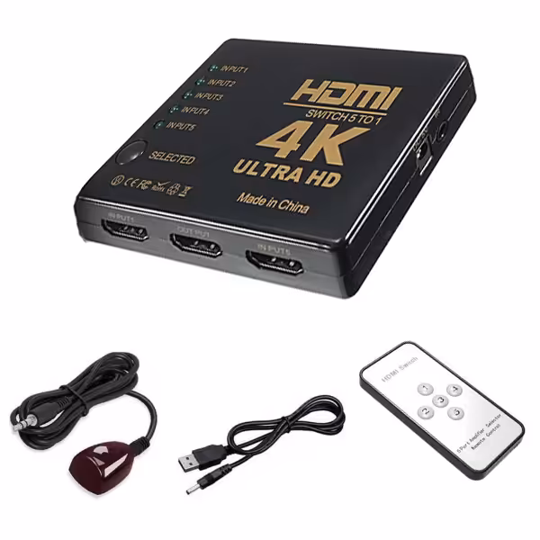 سوئیچ 5 پورت HDMI 4K