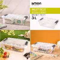 باکس مستطیل 3 لیتر لیمون کد 2395