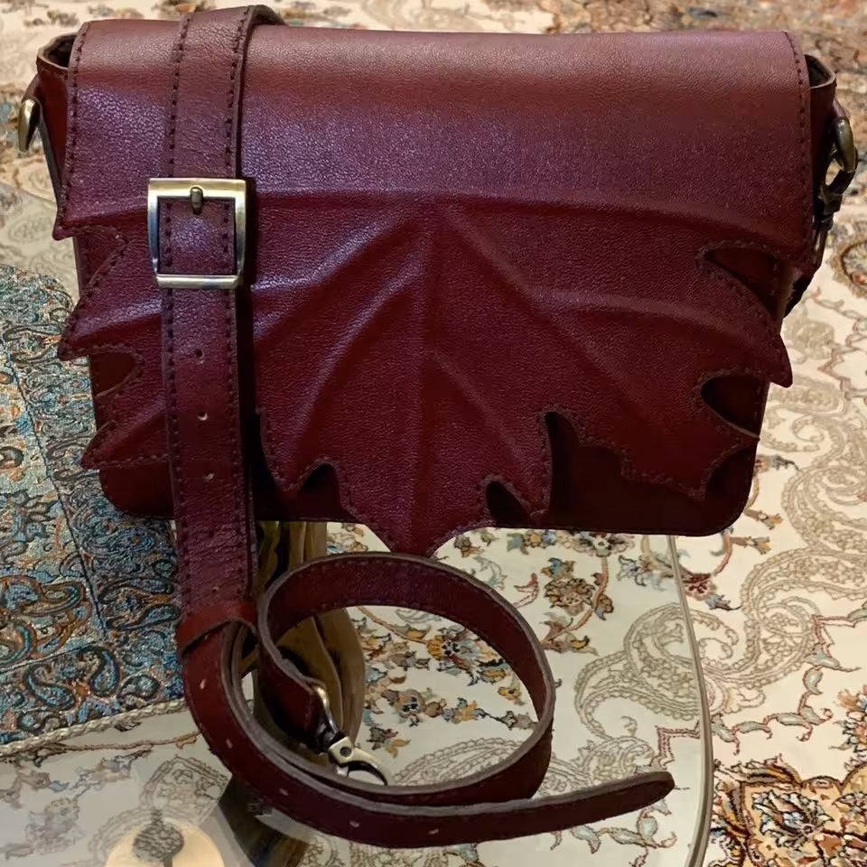 کیف چرم دست دوز 