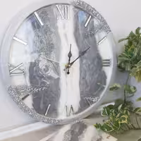 ساعت رزینی بیس ام دی اف قطر 40  با موتور آرام گرد 