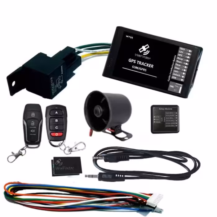 دزدگیر ردیاب خودرو ویفایندر مدل W700 مناسب انواع خودروهای سبک 