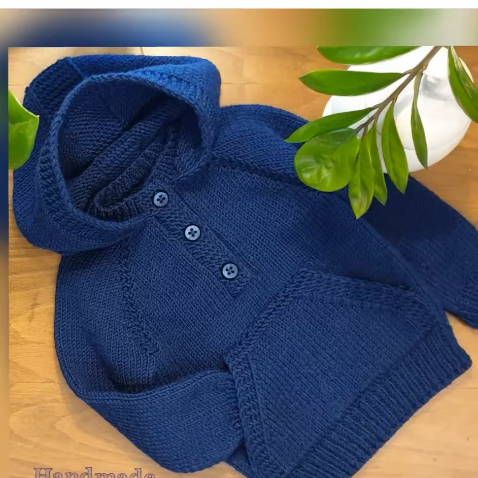 هودی وسویشرت دست بافت مناسب دخترا وپسرا اسپرت