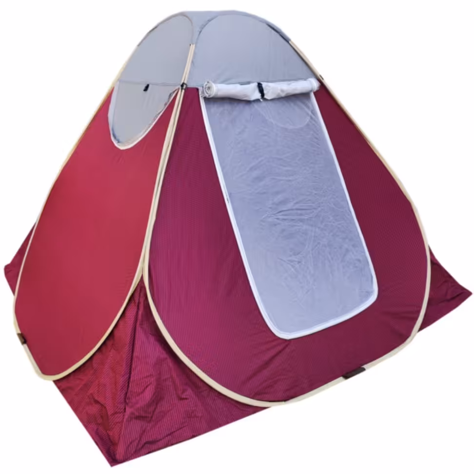 چادر مسافرتی برنو کف زخیم ضد آب  سه پنجره4 نفره همراه با نازلترین قیمت و بهترین کیفیت 