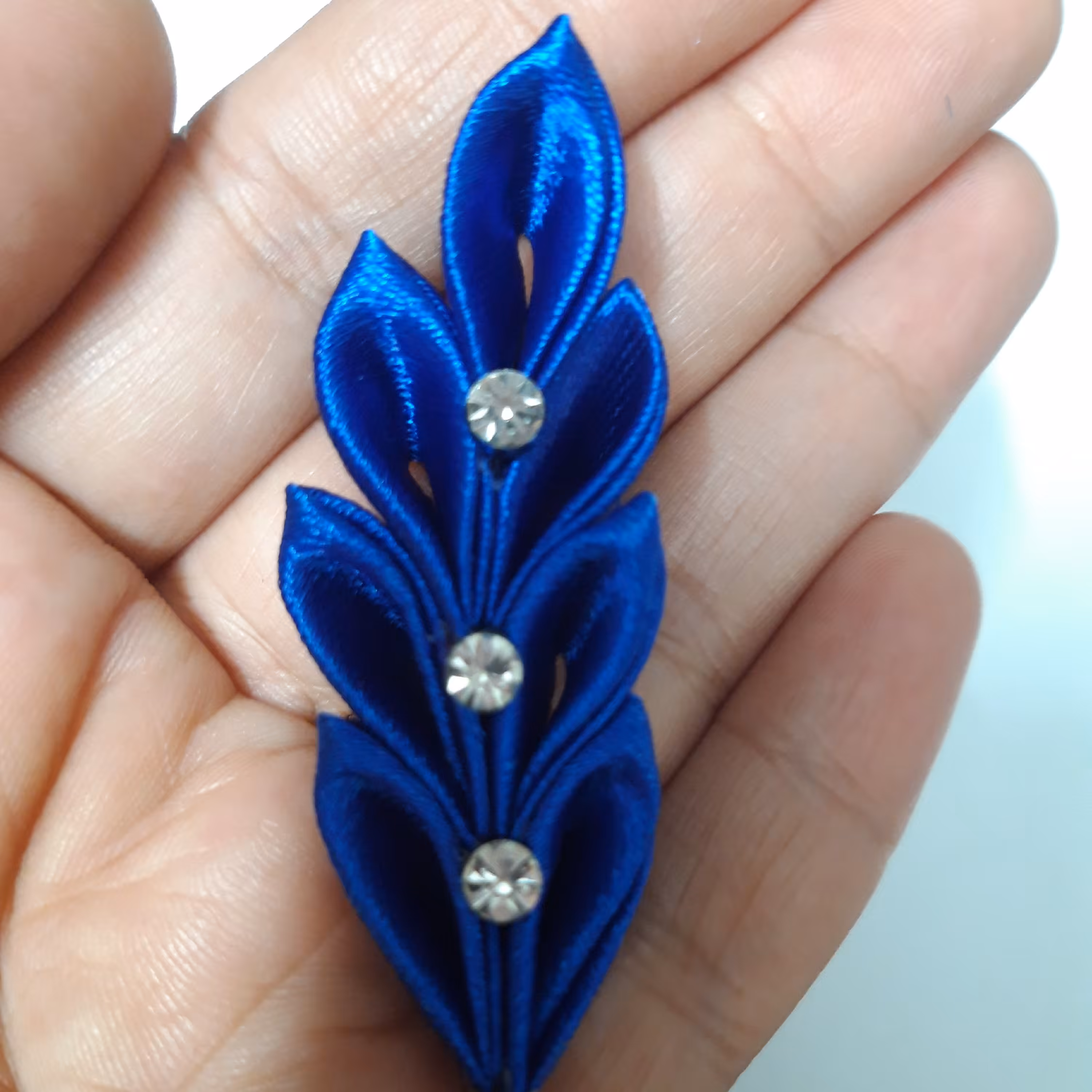 گل ربانی تزیینی،سایز 6 سانت، در رنگ مختلف،پک 12 عددی