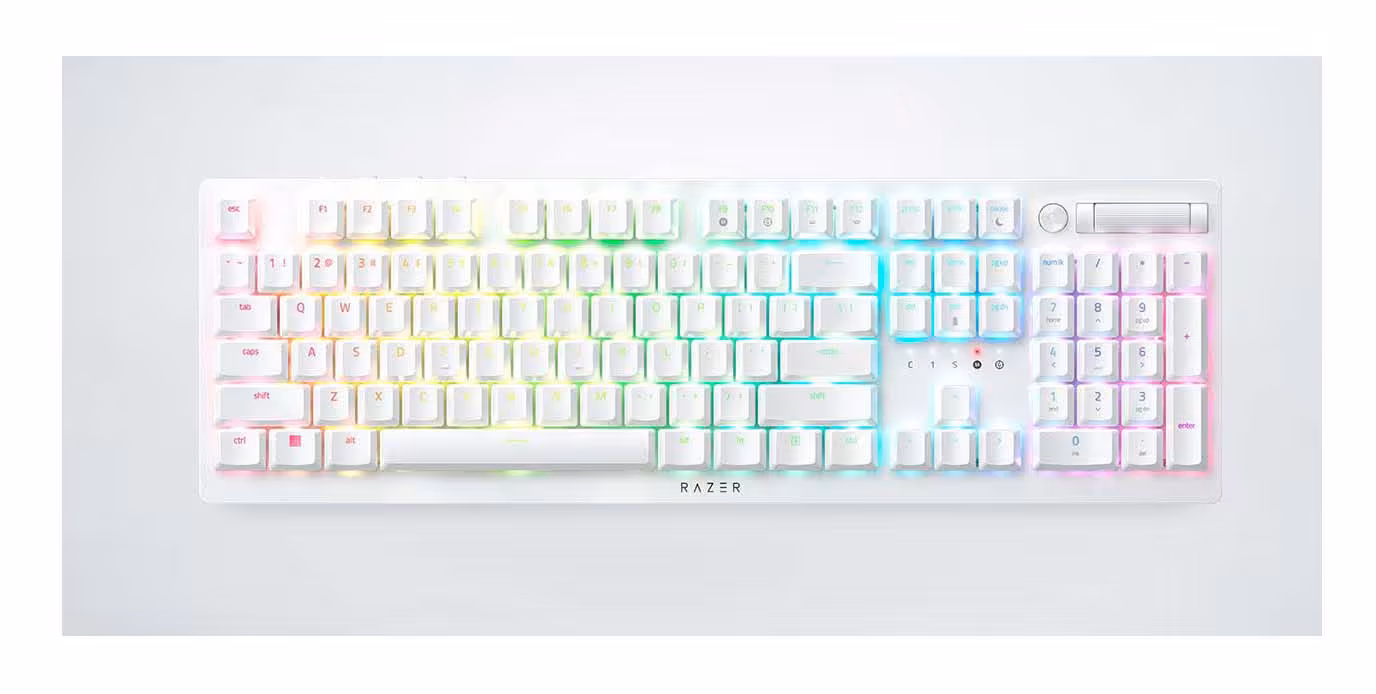 خرید کیبورد ریزر Razer DeathStalker V2 Pro White Red SW با بهترین قیمت