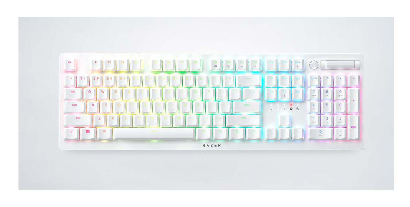 خرید کیبورد ریزر Razer DeathStalker V2 Pro White Red SW با بهترین قیمت
