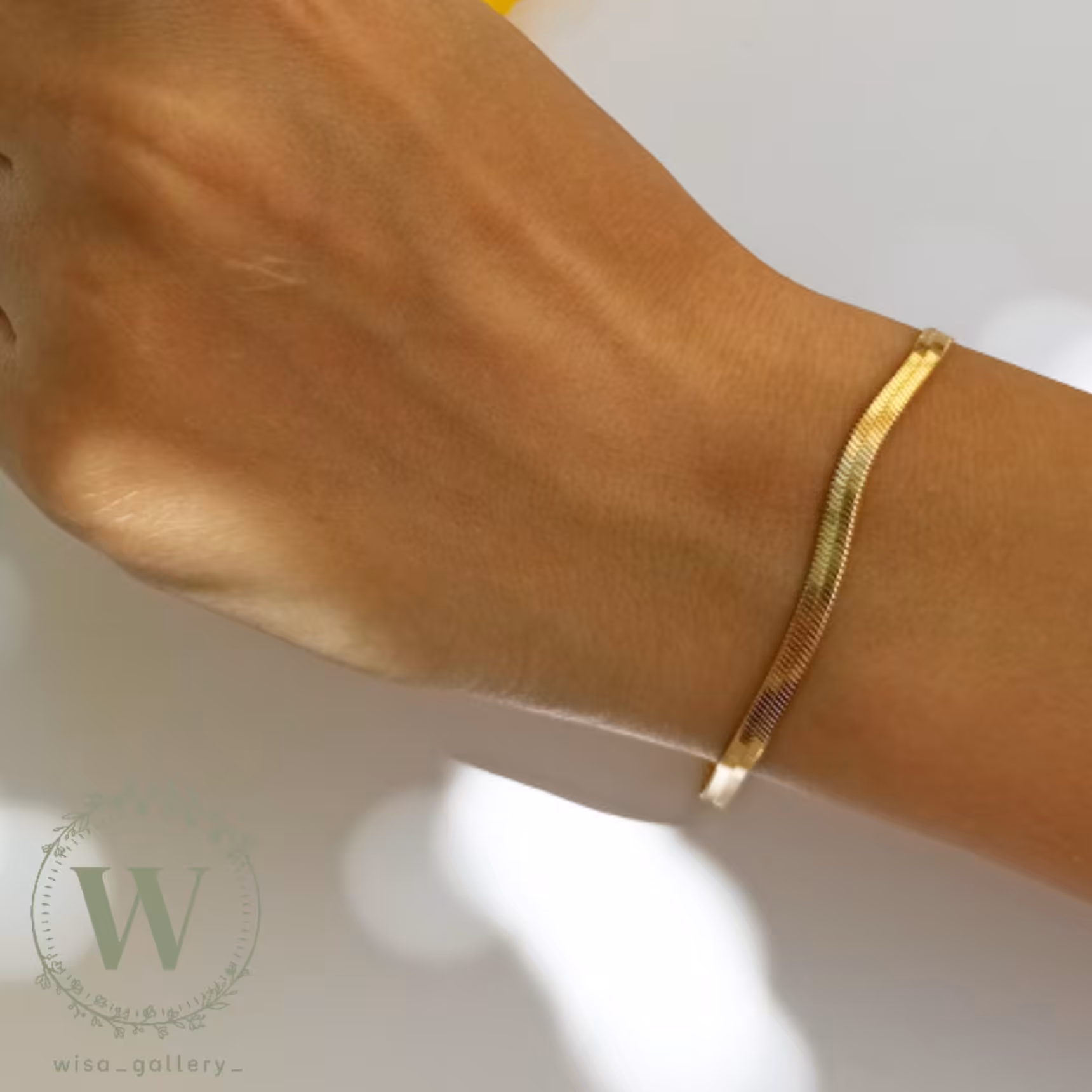 دستبند ماری 3 میل (استیل بدلیجات)