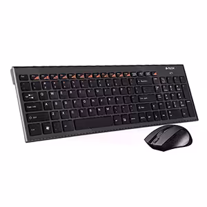 کیبورد و ماوس بی سیم ای فورتک مدل 9500F
