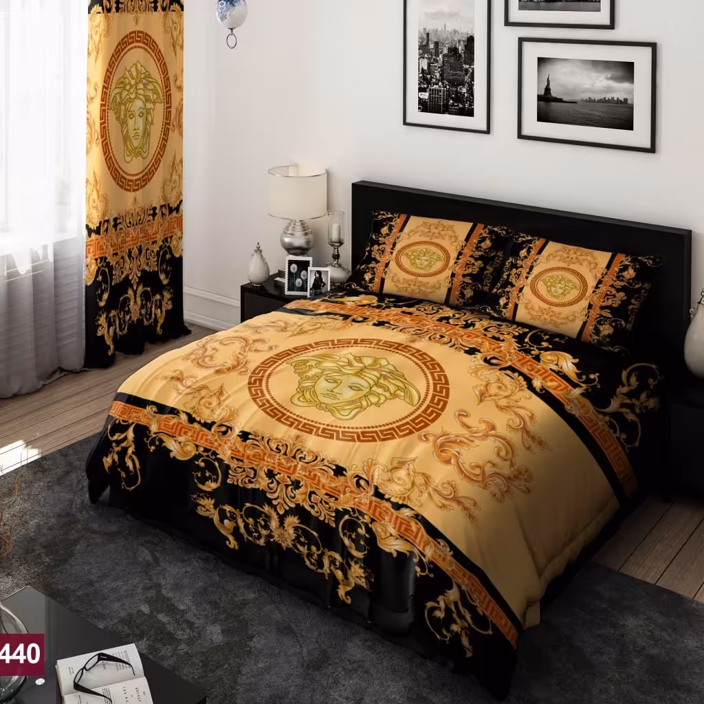 سرویس روتختی طرح جدید و زیبا دو نفره سه بعدی زیبا 6تیکه ارسال رایگان 