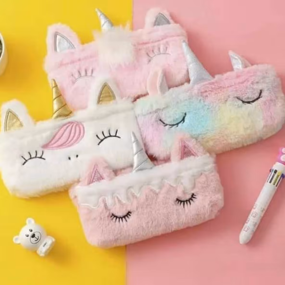 جامدادی مدل پولیشی طرح یونیکورن 