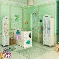 سرویس خواب دو منظوره نوزاد-نوجوان مدل ویکتوریا