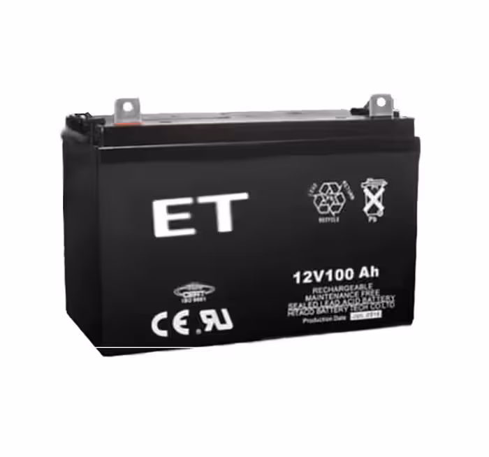 باتری یو پی اس ایمن توان سیلد لید اسید 12 ولت 100 آمپر ساعت