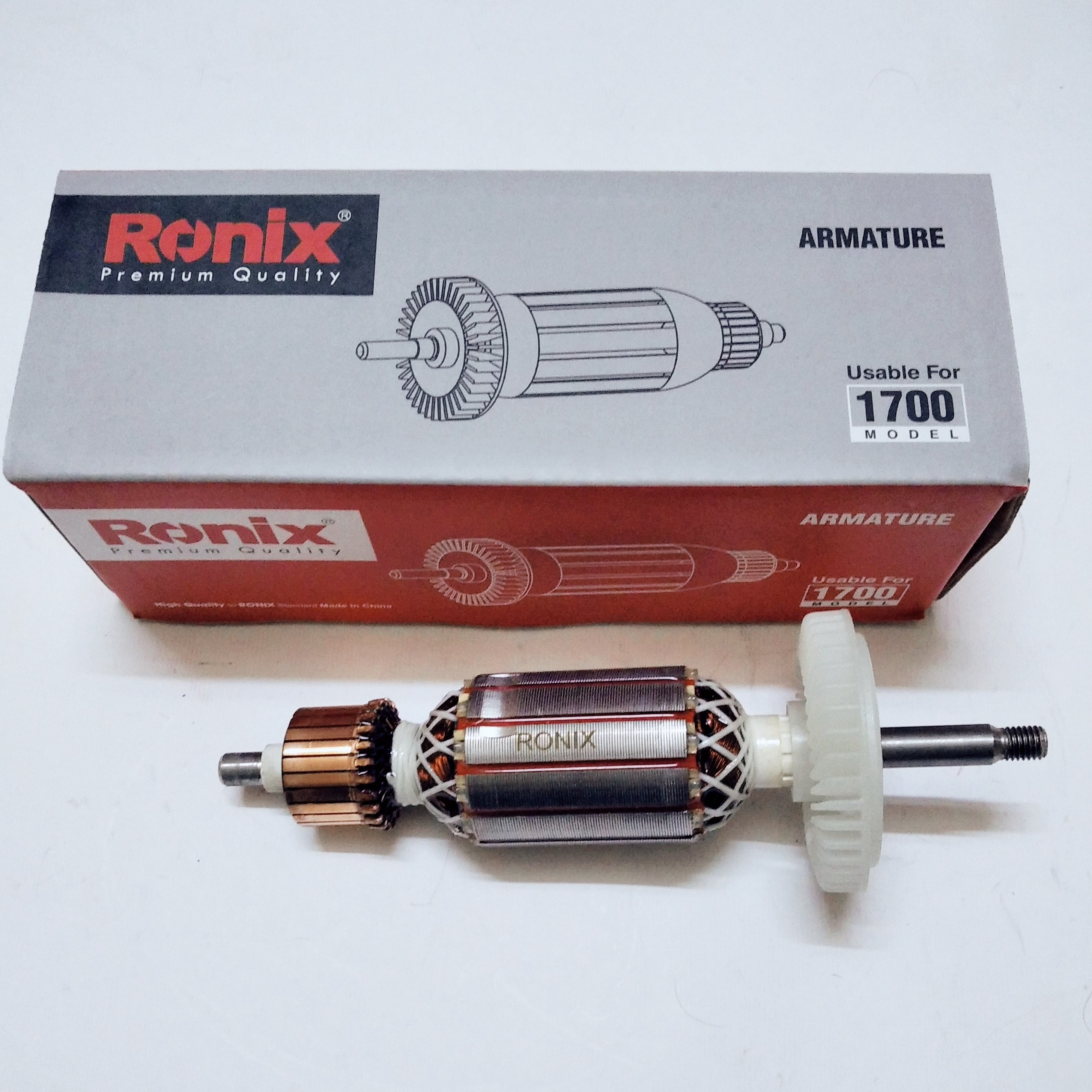 آرمیچر مینی فرز بوش مدل 1700 برند Ronix اصل سیم پیچی مسی طبق توضیحات