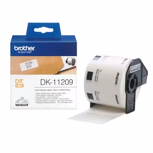 برچسب لیبل پرینتر برادر مدل DK-11209