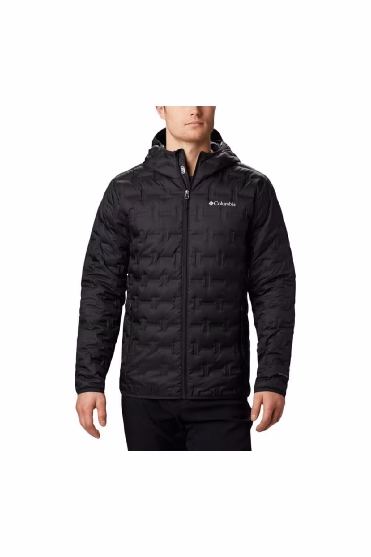کاپشن مشکی مردانه مانتو کلاهدار دلتا ریج داون Columbia