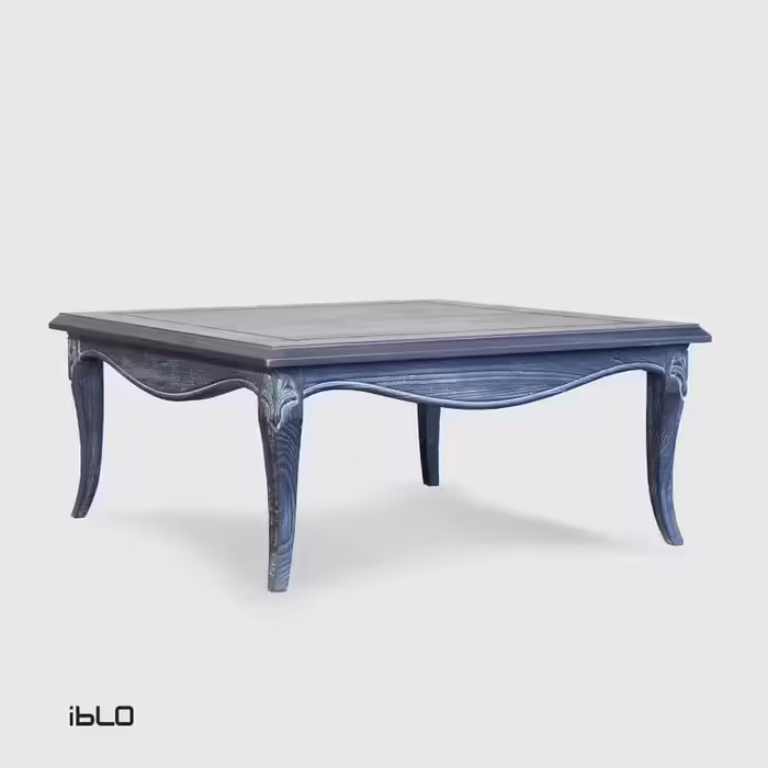 میز جلو مبلی چوبی لاپند (زغال سنگی)