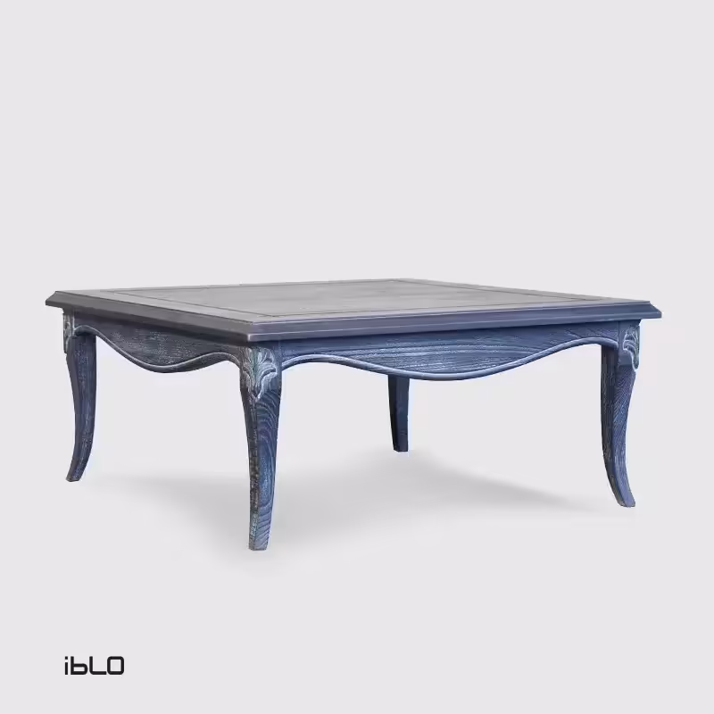 میز جلو مبلی چوبی لاپند (زغال سنگی)