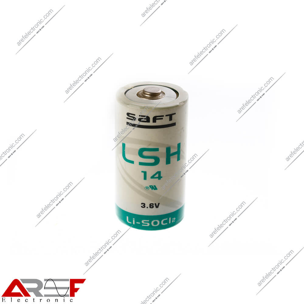 باتری لیتیومی سایز متوسط سفت LSH14 با 3.6 ولت 5800 میلی آمپر - فروشگاه عارف الکترونیک