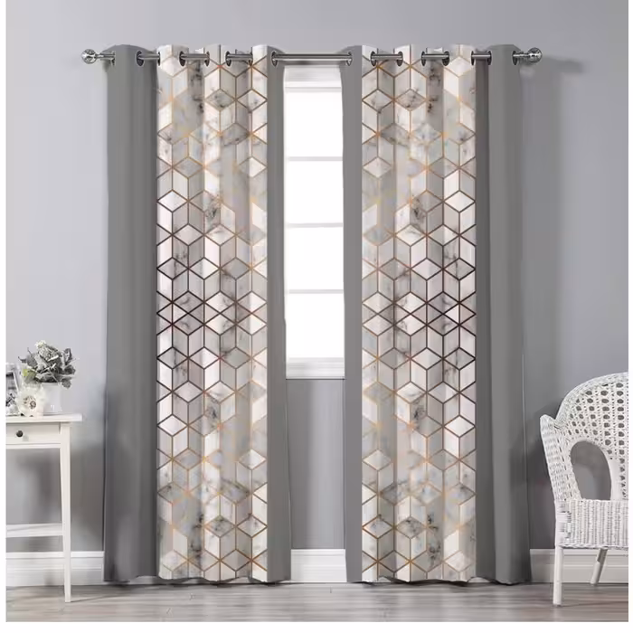 پرده سرمه  pl47 عرض 1.40 با  ارتفاع 2.80  (تک عددی)