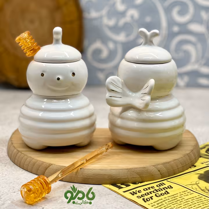 عسل خوری سرامیکی زنبور