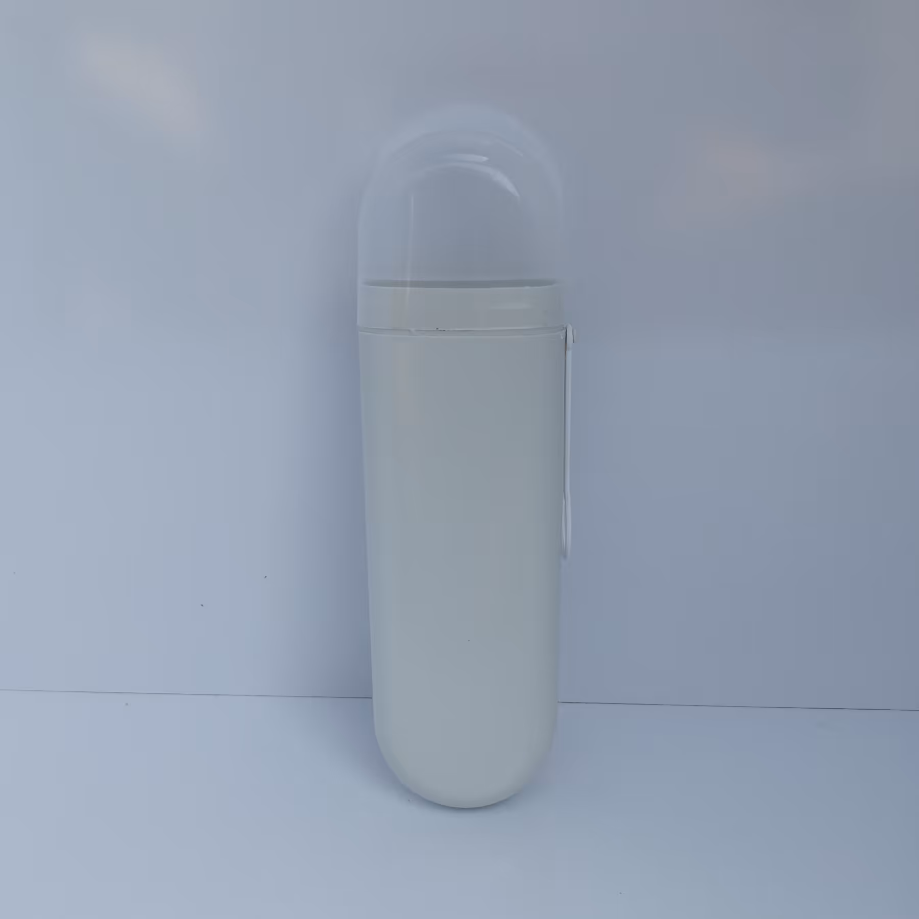 جای قاشق و چنگال مسافرتی جنس پلاستیک مقاوم رنگ کرم با کیفیت عالی 