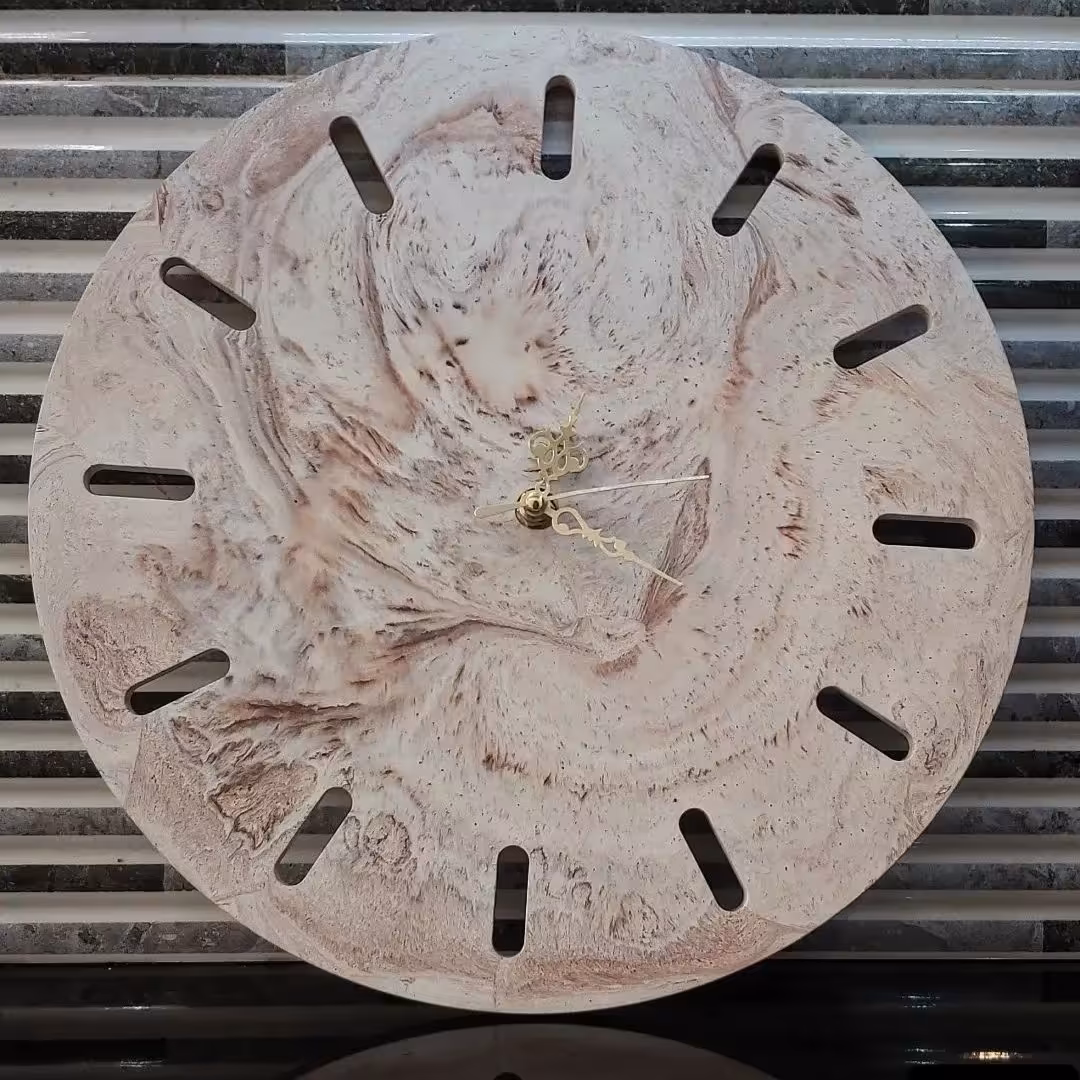 ساعت دیواری سنگی 