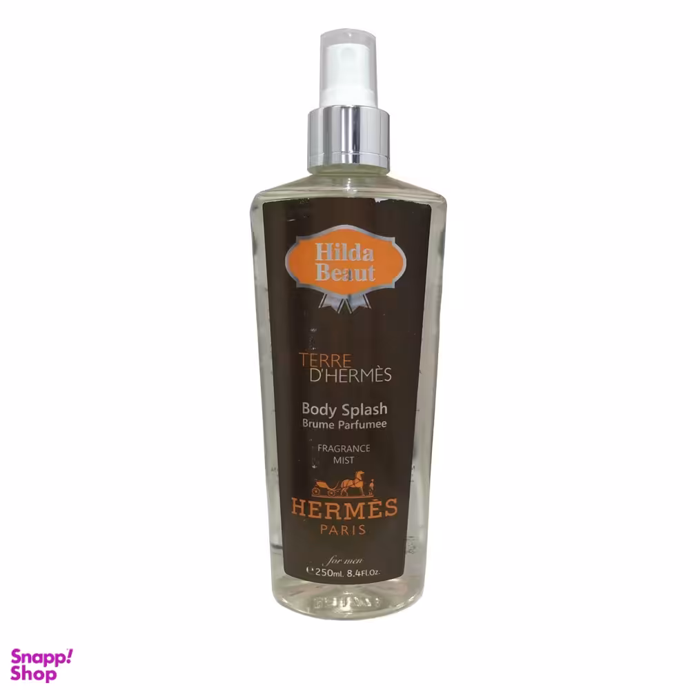بادی اسپلش مردانه هیلدا بیوت (Hilda Beaut) مدل Terre Dَ Hermes حجم 250 میلی لیتر