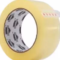 چسب شیشه ای جانسون مناسب بسته بندی اندازه این چسب 500 یارد میباشد و برای بسته بندی در مراکز پستی و ...بصرفه است 