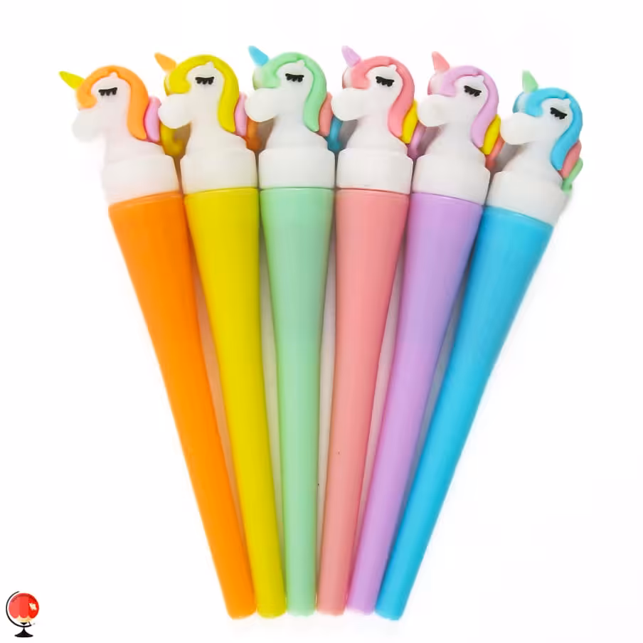 ماژیک هایلایتر فانتزی یونیکورن 6 رنگ