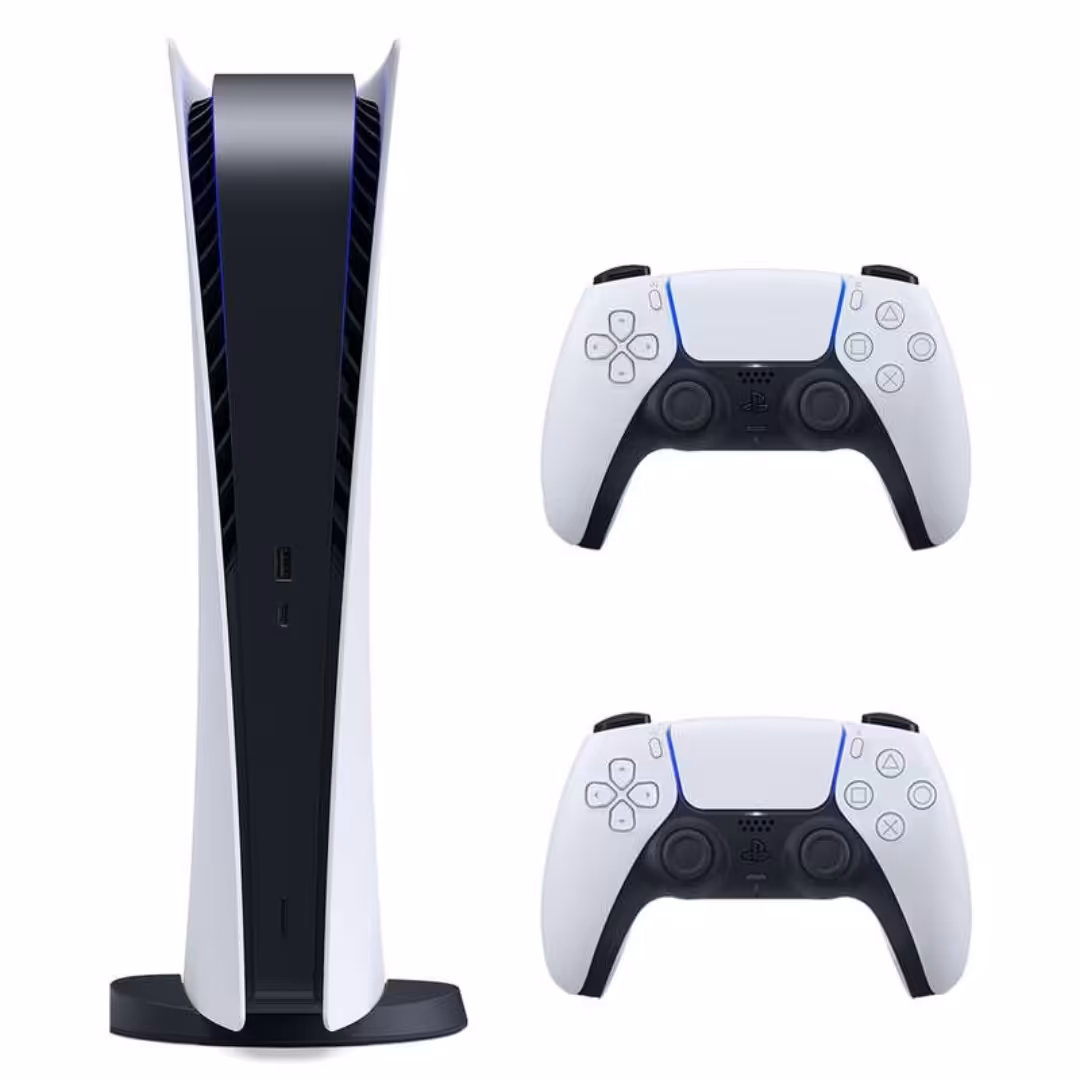 ps5 ، کنسول پلی استیشن 5 نسخه دیجیتال به همراه دسته اضافی 