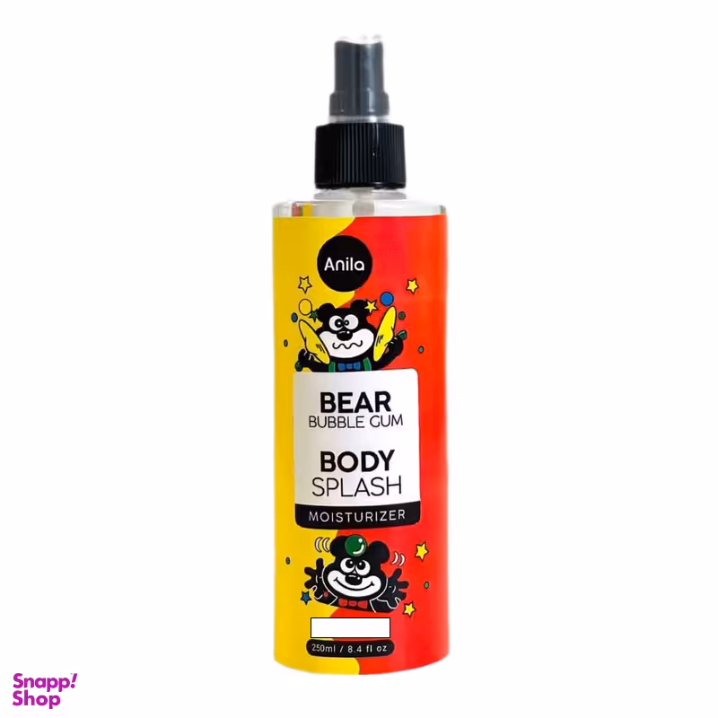 بادی اسپلش زنانه آنیلا مدل آدامس خرسی حجم 250 میلی لیتر