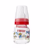 شیشه شیر پیرکس 60 میل فارلین FARLIN رنگ قرمز